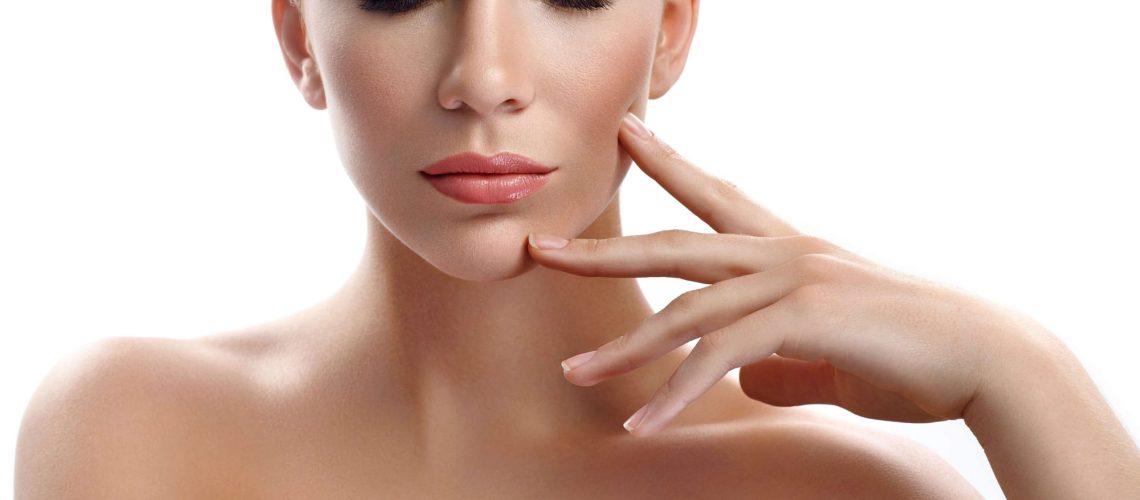woman with smooth skin